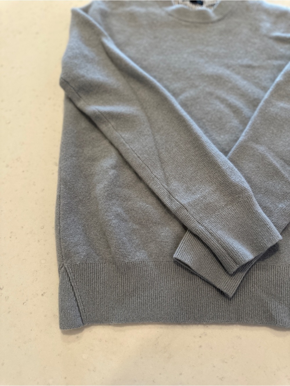 Club Monaco Gray 100% Cashmere Pullover Sweater Small Premium Designer Casual - Picture 2 of 6